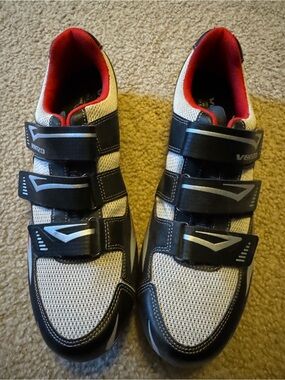 Men's Stationary Bike Velcro Shoes